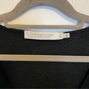 Contemporaine (Simons) black sweater
